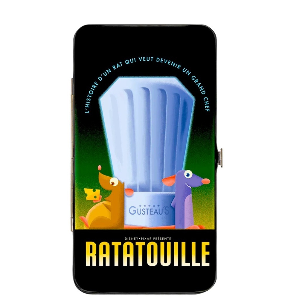 Ratatouille Emile and Remy Chef Hat Pose + Text Logo Greens Yellows NWT​​